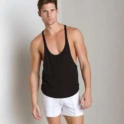 Chaqueta de entrenamiento para hombre, ropa de gimnasio Sexy con cuello en V, ropa deportiva de algodón fuerte y guapo