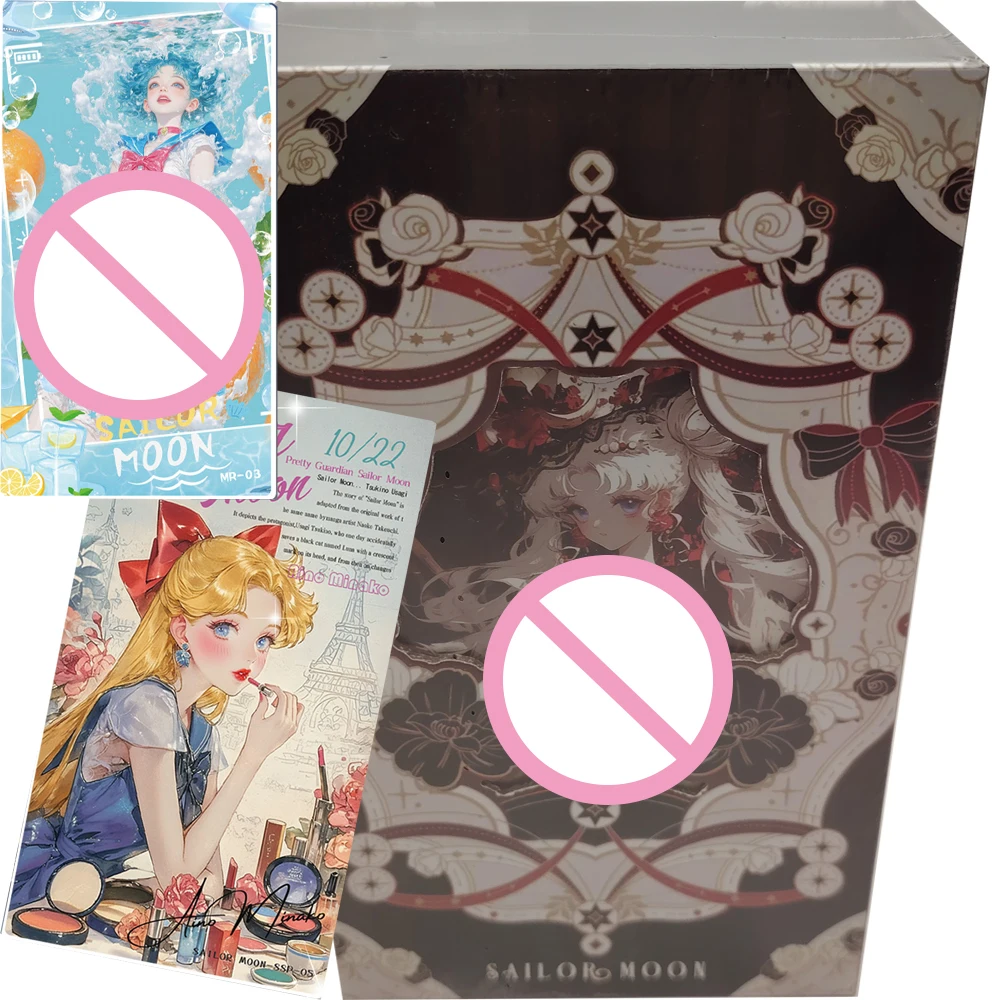

Japanese Anime Sailor Moon Collection Cards Fantasy Battle Girl Anime Exquisite and Elegant Character Rare Limited Cards Gifts
