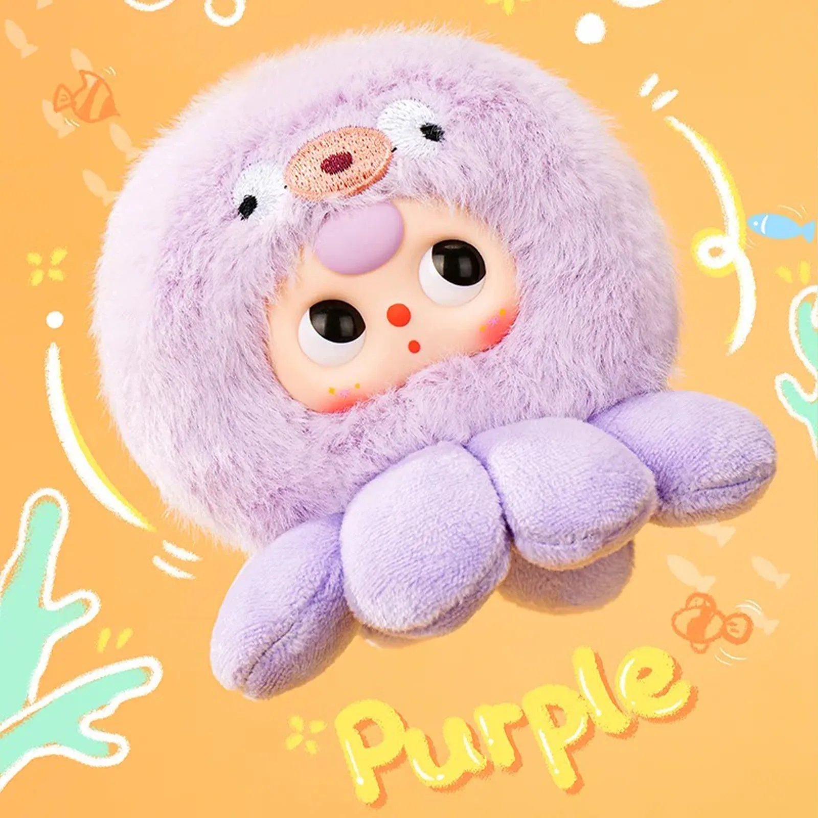 Baby Three Romantic Ocean V2 Series Blind Box Vinyl Plush Doll