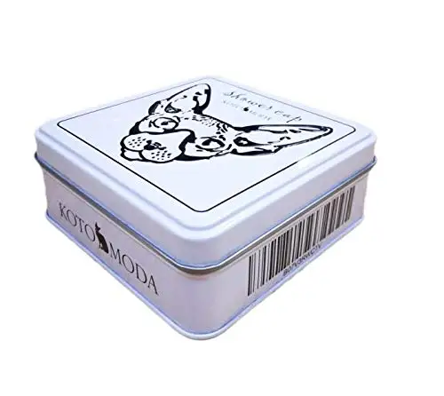 

20 Waterproof Shower Caps for Hairless Cats in Tin Gift Box, Perfect for Sphynx and Other Breeds