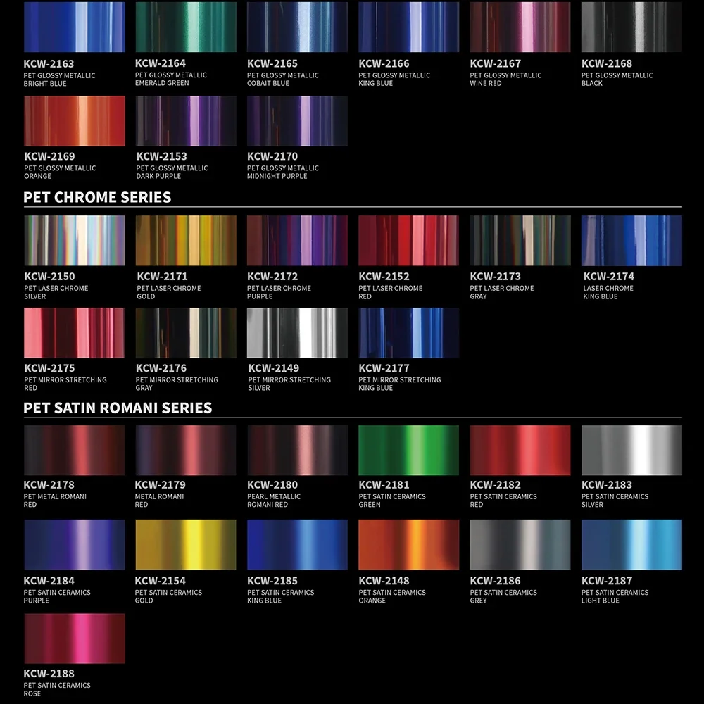 Kenteer mudança de cor vinil envoltório do carro adesivo filme de vinil mudança de cor envolve pintura do carro filme de mudança de cor