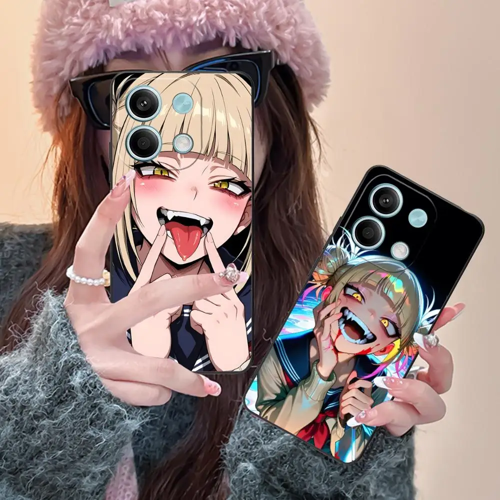 

My Hero Academia Himiko Toga Phone Case for Xiaomi Redmi Note 14 13 12 11 A5 3 2 1 Pro Plus 4G 5G Colour Printing Protective