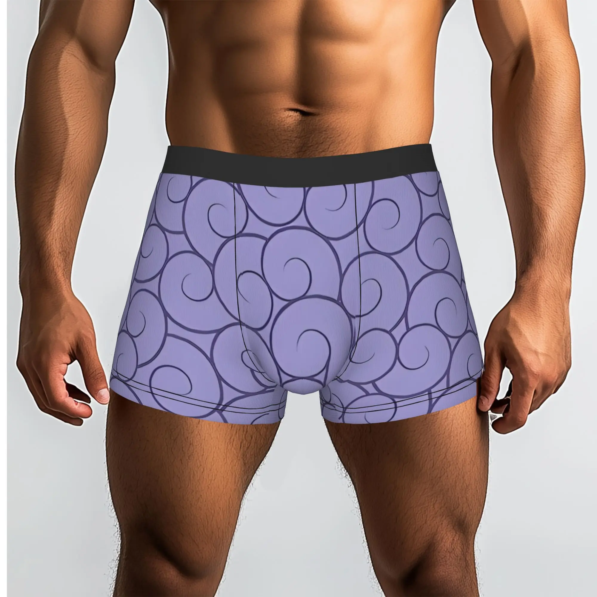 Gum Gum Fruit One Piece Underpants Homme Panties Male Underwear Ventilate Shorts Boxer Briefs