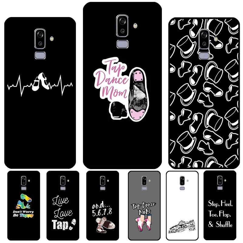 Tap Dance Shoe For Samsung Galaxy J8 A9 A7 2018 A8 A6 J6 J4 Plus J1 J3 J5 J7 A3 A5 2016 2017 Phone Case