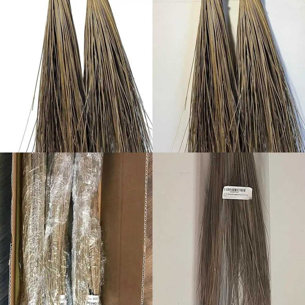 

Set of 2 African-Made 32 Handcrafted Broomsticks for Sweeping