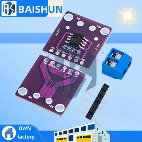 GY-471 MAX471 3A Current Sensor Module Consume Current Detection Module for Arduino DC 0 -30V