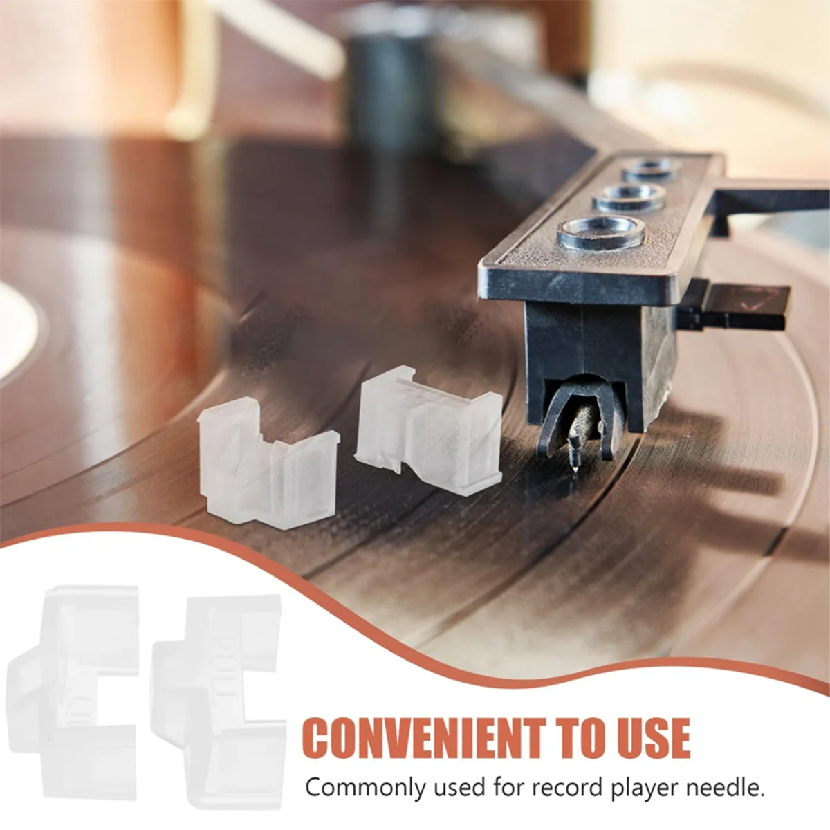 BISM 3 шт. крышка стилуса проигрывателя LP виниловая пластинка игла защитная крышка замена для AT3600L ATN3600L стилус проигрывателя