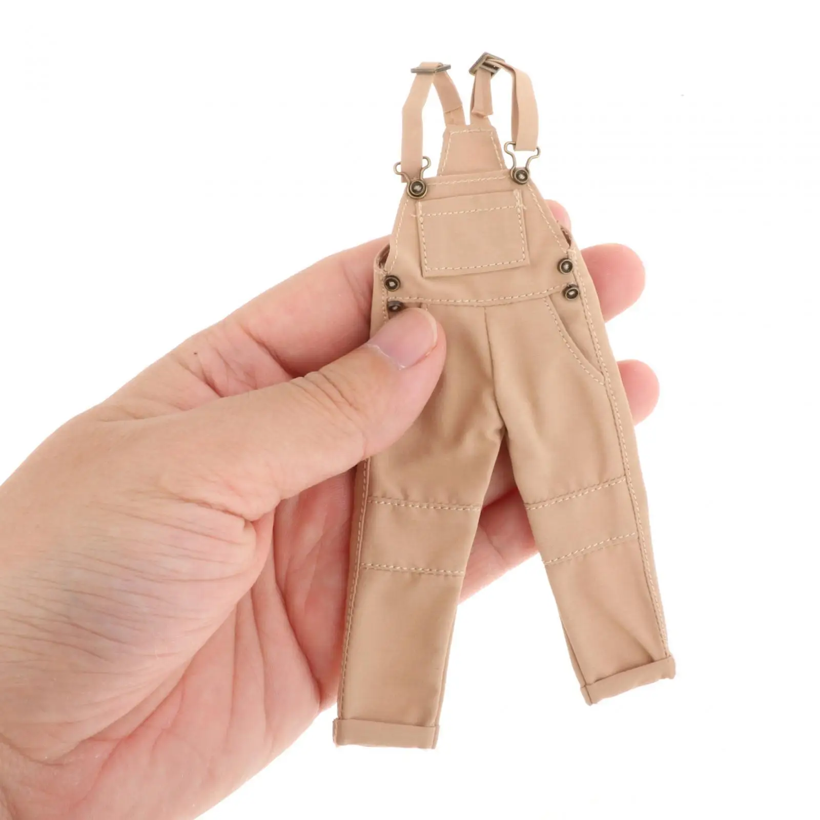 1:12 กางเกงมินิเสื้อผ้า Miniature ชุดตุ๊กตาทําด้วยมือเสื้อผ้าสําหรับ 6in Figures