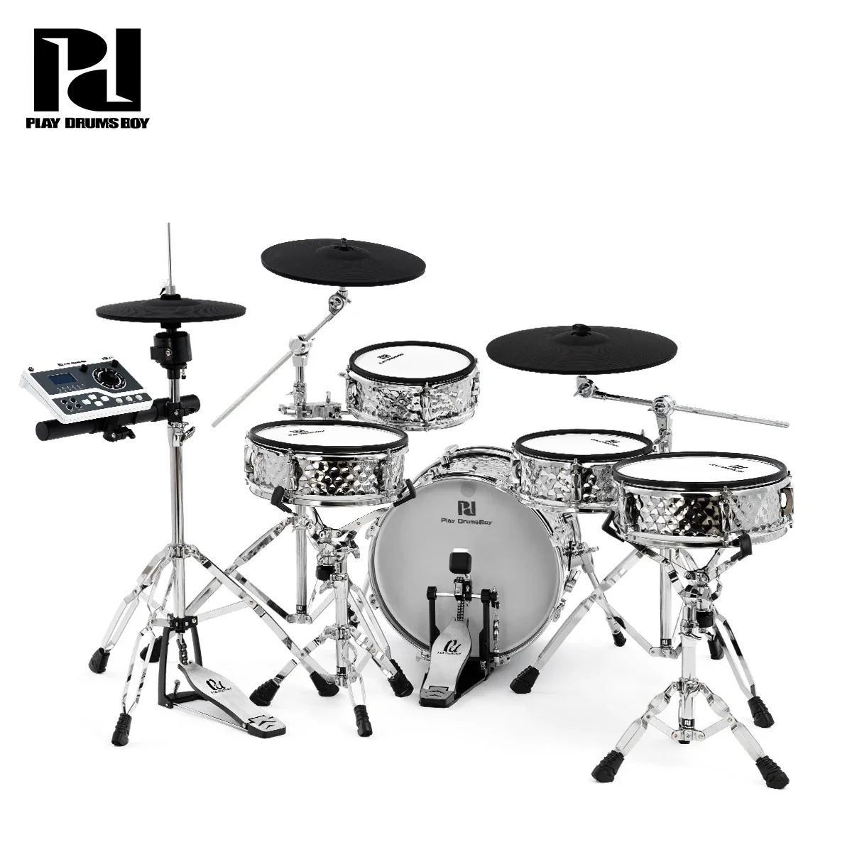 Competitive Price Good Quality Super Visual Impact Appearance Design Electronic Drums 5