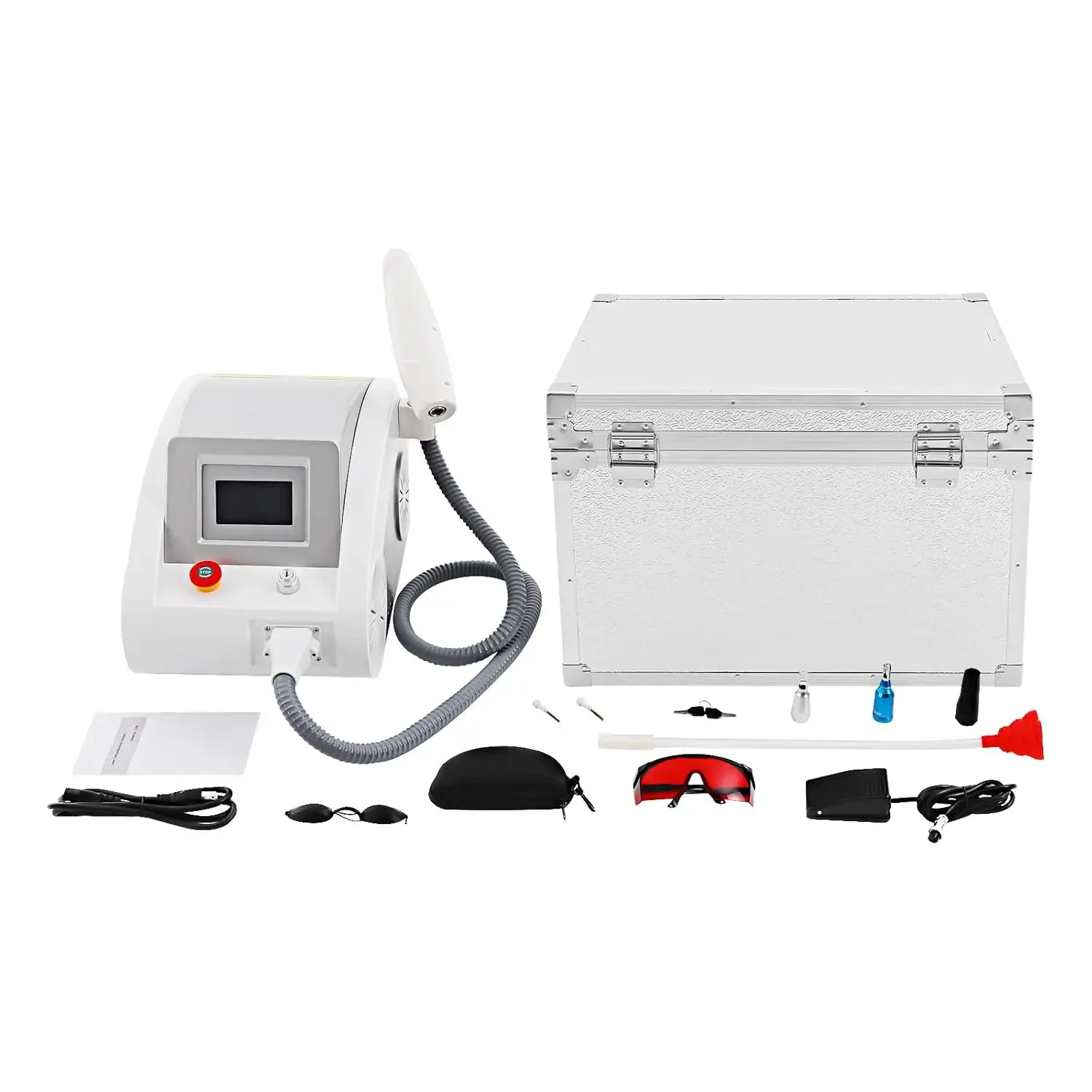 

BYMAOCAR Tattoo Remover Machine 110V Face Beauty Machine for Eyebrow Pigment Removal for Beauty Salons 1000W