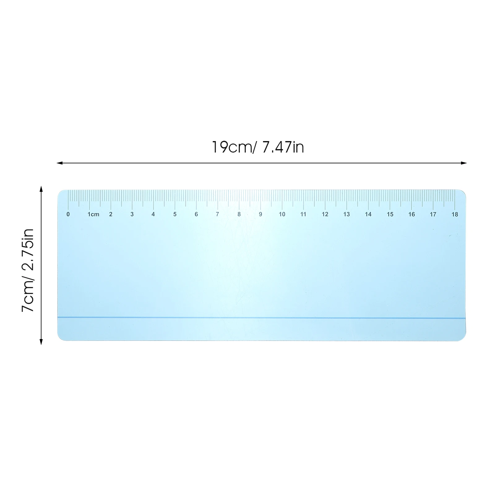 Imagem -02 - Marcadores Decorativos para Leitura Guiding Strips para Leitura Tracking Book Markers Reading Helper Students Read Strips