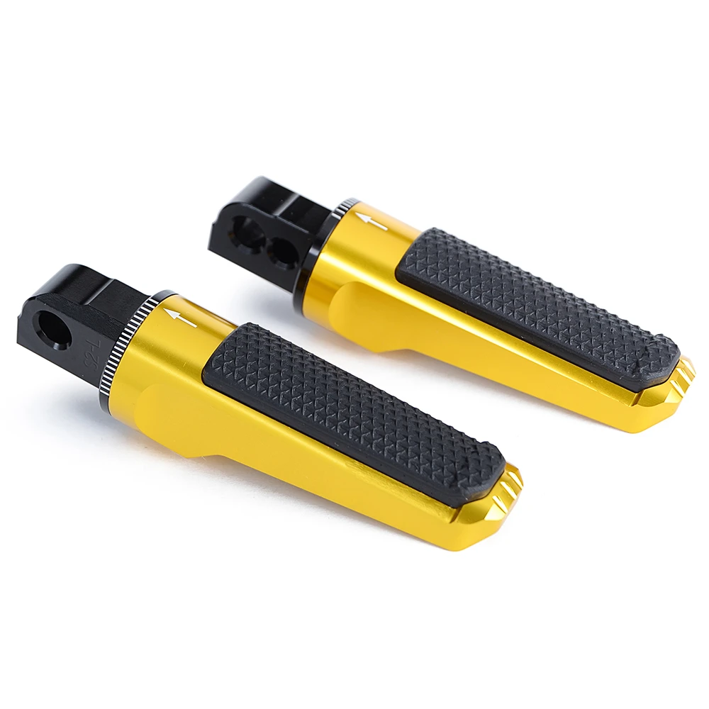 Rear Foot Pegs Passenger Pedal For SUZUKI GSR600 06-11 GSX-R600 GSX-R750 06-16 GSX-R1000 05-16 B-KING 08-11 SV650 16-19