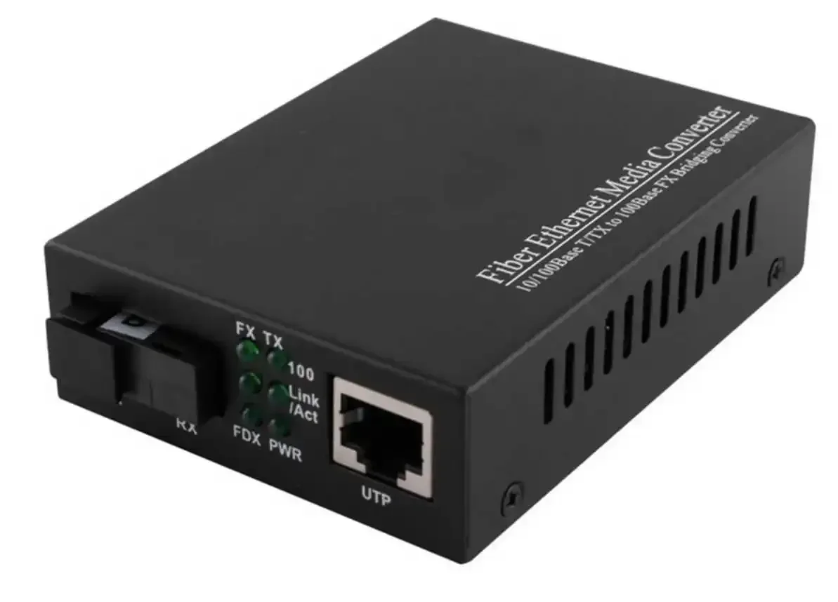 Interruptor transceptor SFP de 1000Mbps Fibra SFP para conversor de mídia de fibra óptica RJ45 com módulo SFP compatível com Cisco/Mikrotik/Huawei