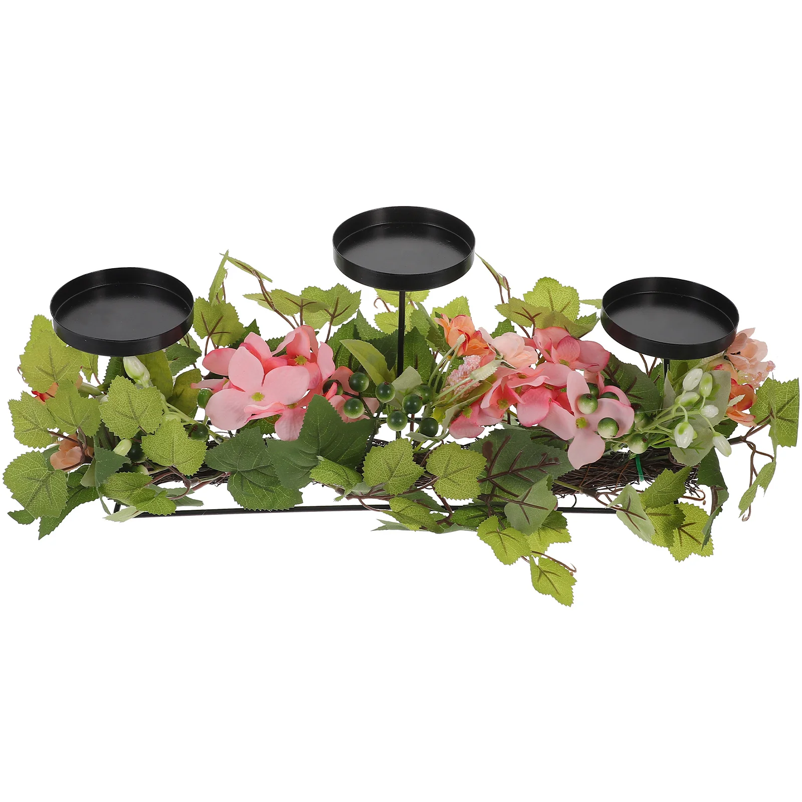 

Wedding Party Holder Simulated Decoration Table Centerpiece Artificial Flower Stand Fake Flower Ornament For