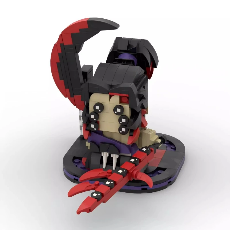 MOC Klassische Anime Figur Töten Geister Bricksheadz Slayer Dämon Klinge Cartoon Puppe Bausteine Modell Erwachsene Sammlung Spielzeug Geschenk