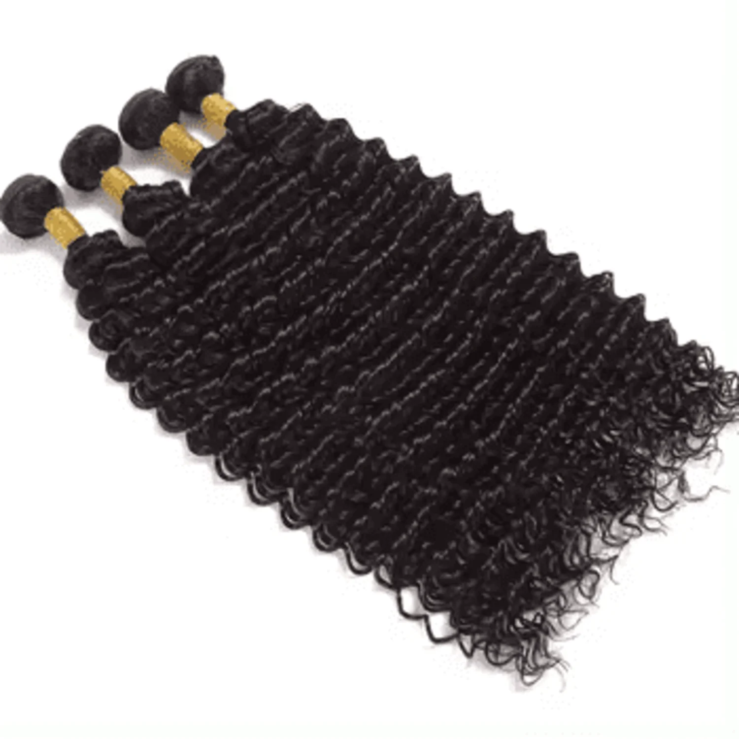 Deep Wave Bundles Human Hair Bundles 18 20 22Inch Unprocessed Virgin Brazilian Deep Wave Human Hair