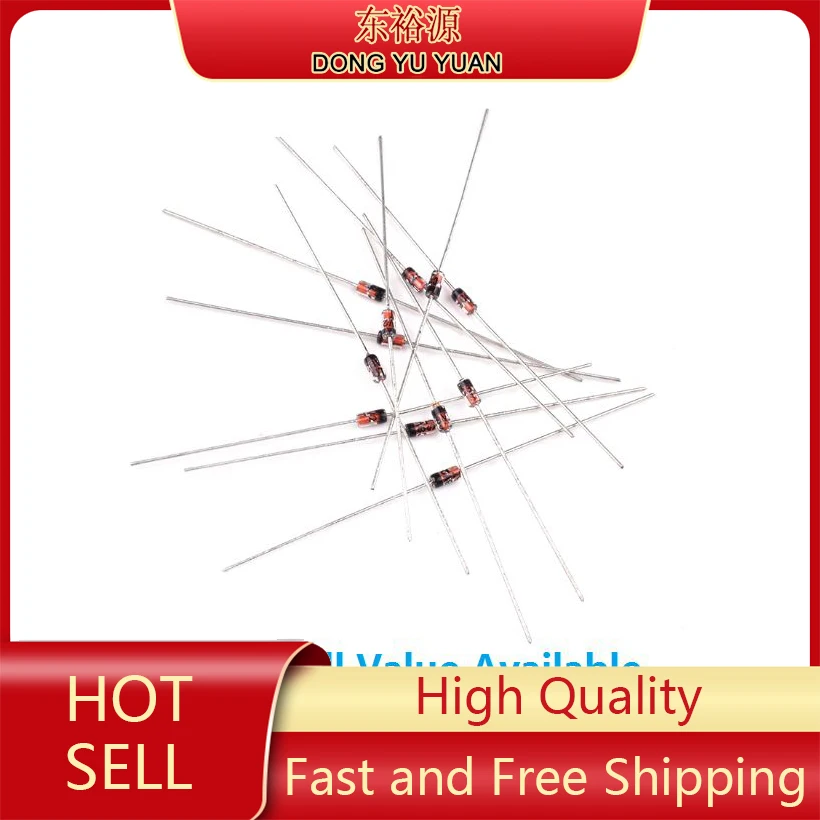 100Pcs 1/2W BZX55C1…