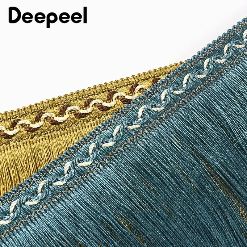 2/4Meter 13cm Curtain Tassel Fringe Trimming Braid Trim Lace Ribbon Decotative DIY Dress Home Textile Garment Sewing Accessories