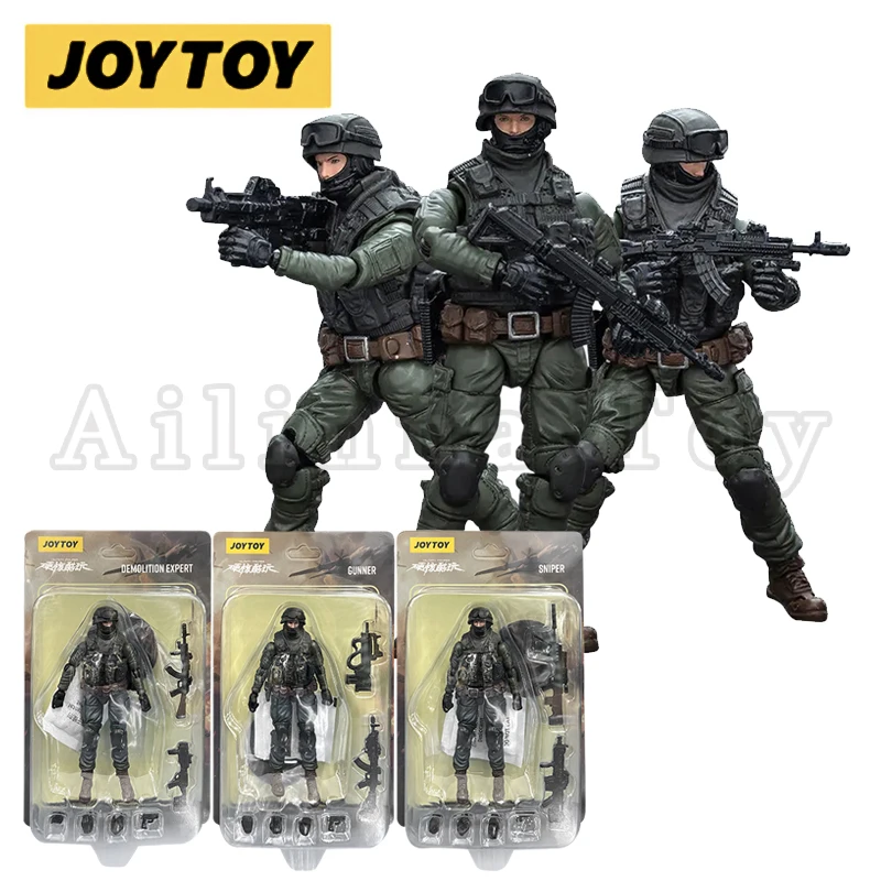 JOYTOY-Action Figure Forças Especiais, Coldplay Hardcore, CCO Russo, Modelo de Coleção Anime, 1:18