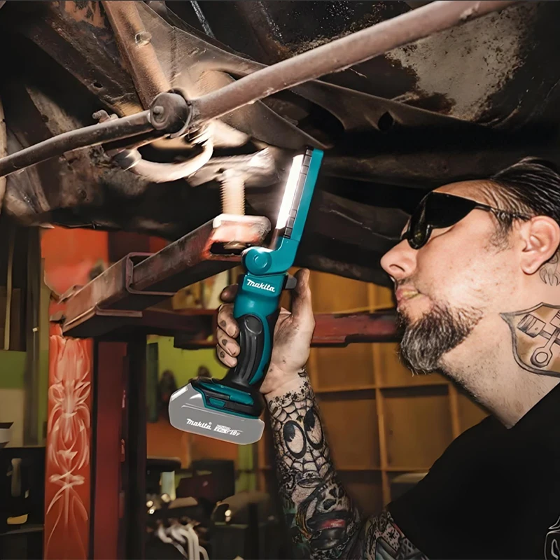 

Outdoor lighting lamp Makita 18V DML801 Outdoor Lighting DML801 Rechargeable LED Sunlight Foldable Flashlight 801