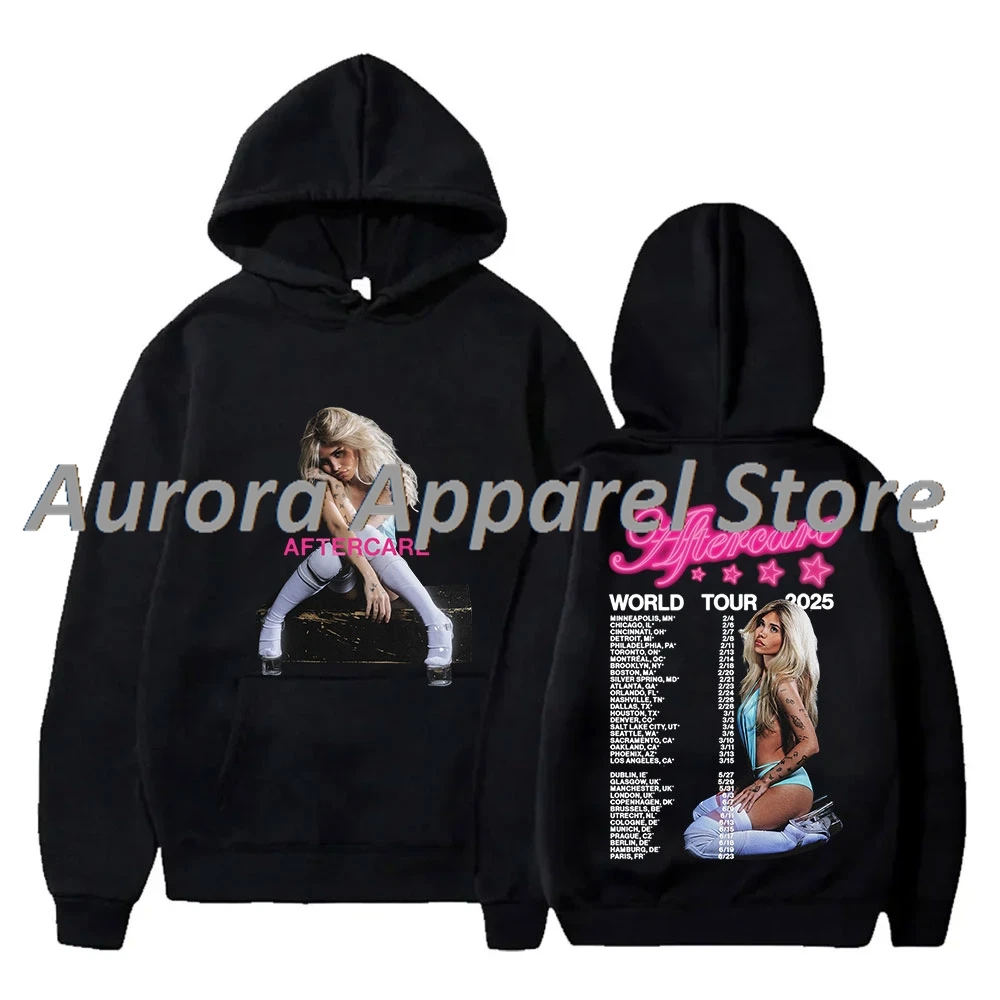 Nessa Barrett Aftercare World Tour 2025 Merch Hoodies Cosplay Women Men Fashion Long Sleeve Sweatshirts Pullovers