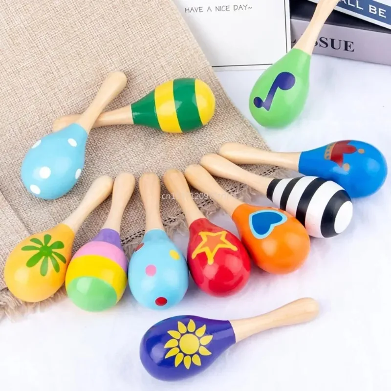 Jouets en Bois Montessori pour Bébé, Marteau de Sable, Éducation Précoce, Développement Musical, Jeux de Puzzle pour Enfants de 1, 2, 3 Ans, 1 Pièce