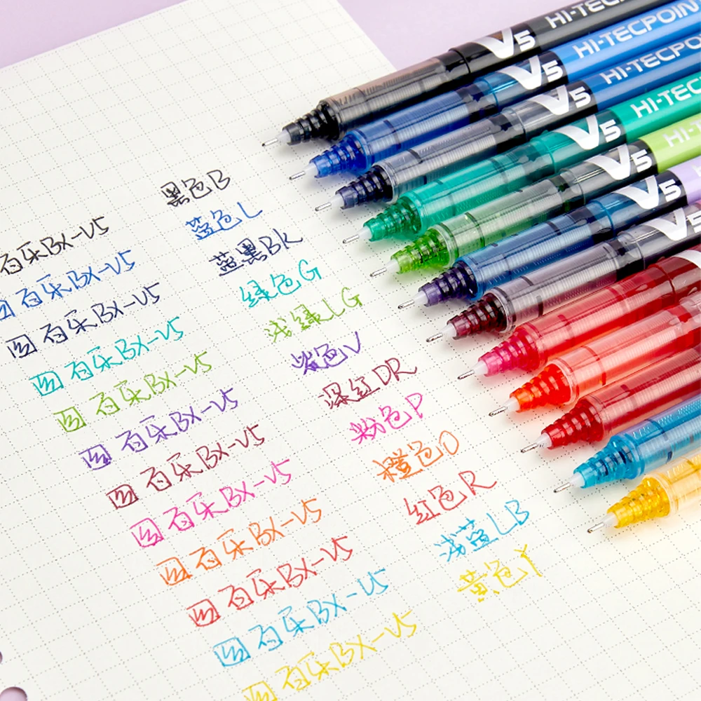 Pluma de Gel piloto BX-V5, tub - Pilot Pen V5 reseña y precio