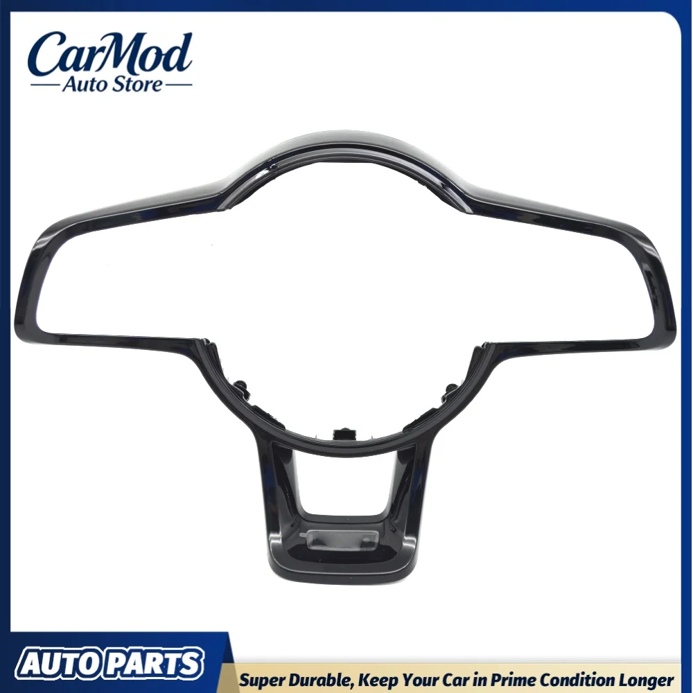 

Black Steering Wheel Button Decorative Frame Interior Trim For VW Golf MK6 MK7 MK7.5 GTI GTE GTD GTS R Rline Polo R-Line Car Acc