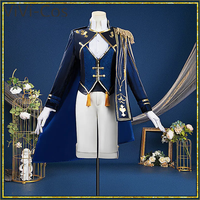 ViVi-Cos Vtuber Ike Eveland Cosplay Costume Cos Game Anime Party Uniform Hallowen Play Role Clothes Clothing
