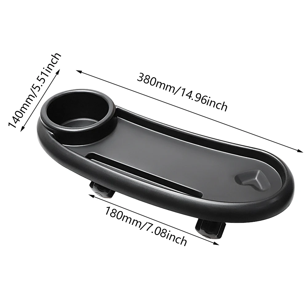 3-in-1-Tablett für Kinderwagen, Esstisch, abnehmbares Universal-Kinderwagen-Tablett, Kinderwagen-Snack-Fänger und Getränkehalter