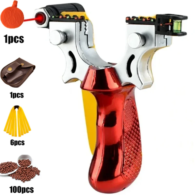 

Рогатка красная лазерная для охоты на открытом воздухе