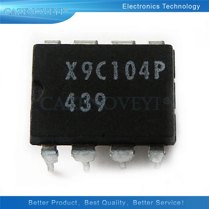 

5 шт./лот X9C104P X9C104 DIP-8 в наличии