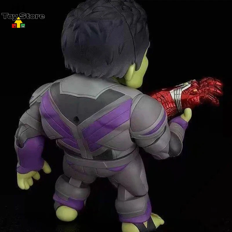 

Hulk Avengers Endgame Q Version Action Figure Marvel Movie Collectible Character Toy For Fans Collecting Display