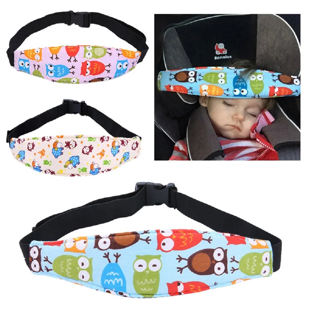 Support de tête de siège de voiture réglable pour bébé, ceinture de fixation pour enfants, positionneur de sommeil pour parcs, oreillers de sécurité pour bébé, garçons et filles