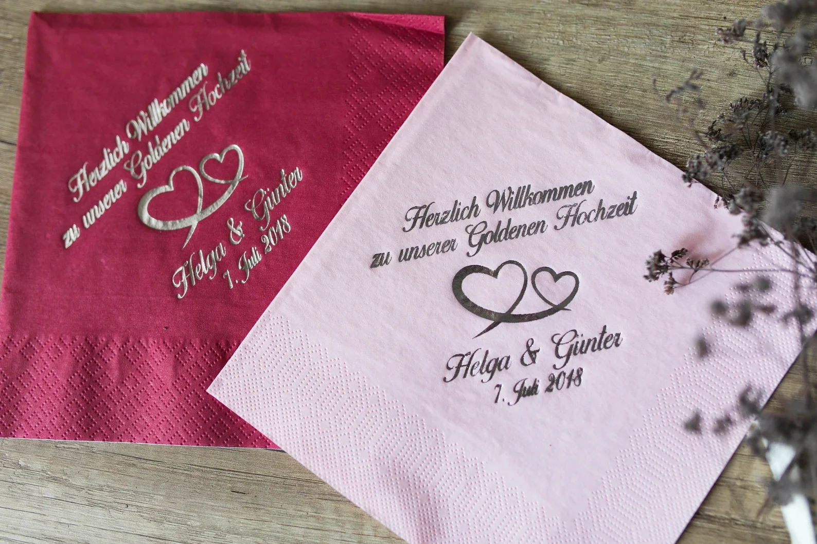 50 Lunch Personalisierte Servietten, Hochzeit, Personalized Napkins, Custom Napkins, Custom Luncheon Napkins,