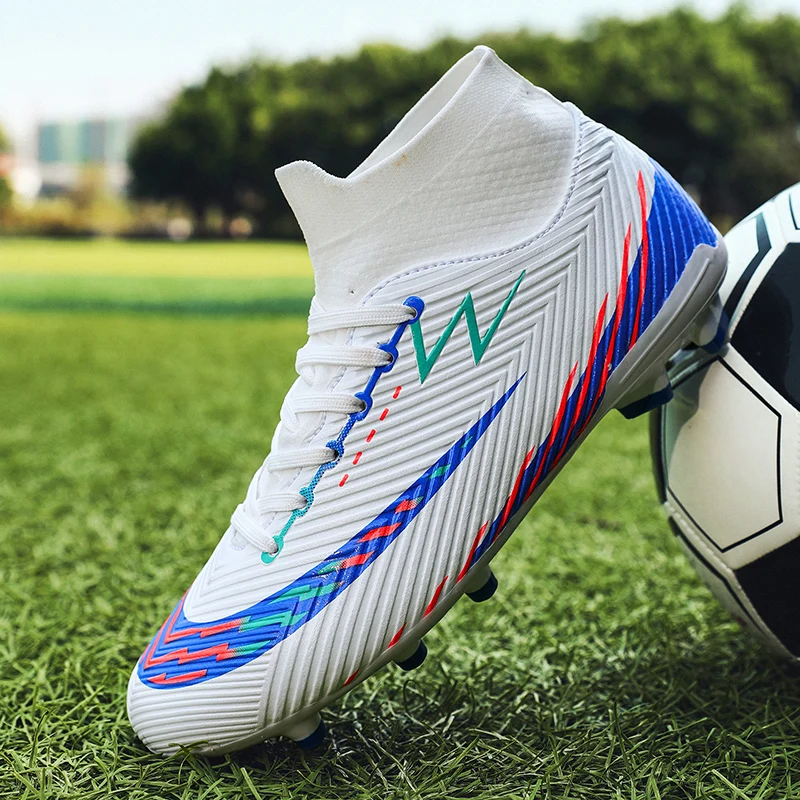 

Профессиональные футбольные бутсы мужские легкие удобные футбольные бутсы с длинными шипами уличная противоскользящая износостойкая спортивная обувь