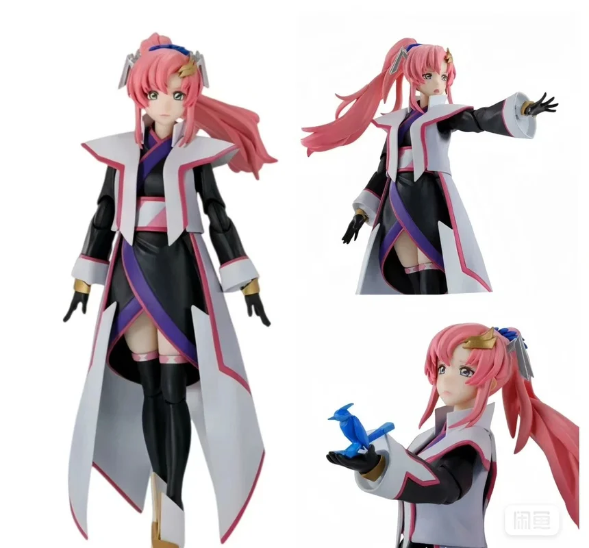 Articulated Anime Figure Lacus Clyne Mobile Suit Gundam Seed Collectible Action Model Desktop Decoration In Stock view 2