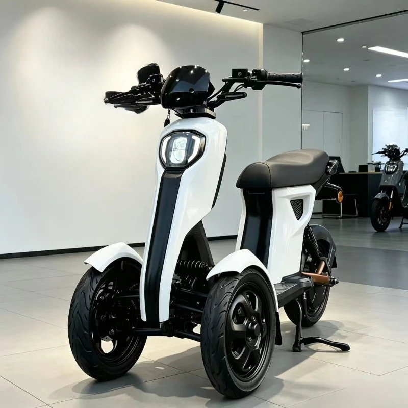 Electric motorcycle new front 2-wheel inverted 3-wheeler lithium battery new leisure off-road