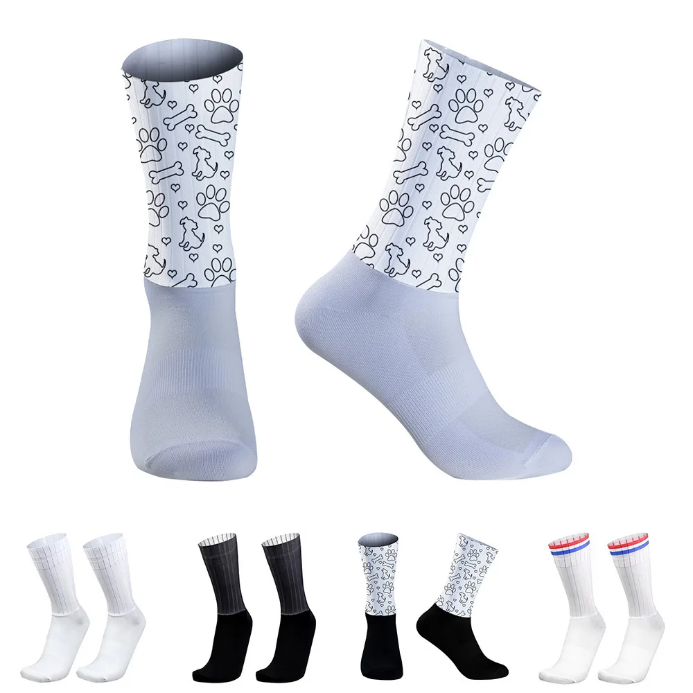 

Anti Slip Bicycle Socks Non-slip Sports Socks Summer 2024 New Cycling Socks