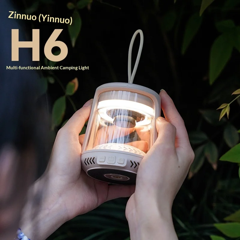

Yinnuo H6 Camping Lantern Portable Rechargeable Warm Ambient Light Long Battery Life Outdoor Hanging Tent Light Camping Hiking
