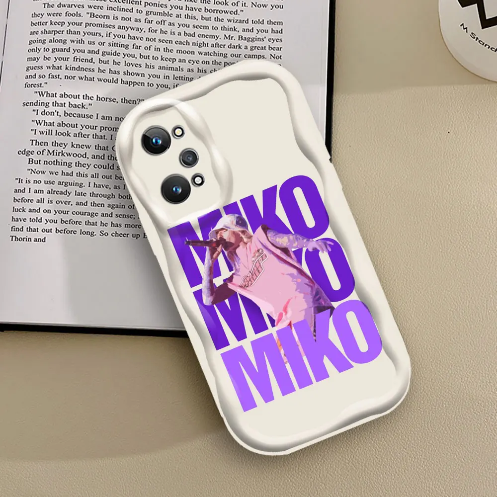 Young Miko Singer Phone Case For Xiaomi Redmi Note 13 12 12S 11 10 9 8 Pro Plus 13C 12C 10C 9C 9A 11T 11S 10T 5G 3D Wave Cover