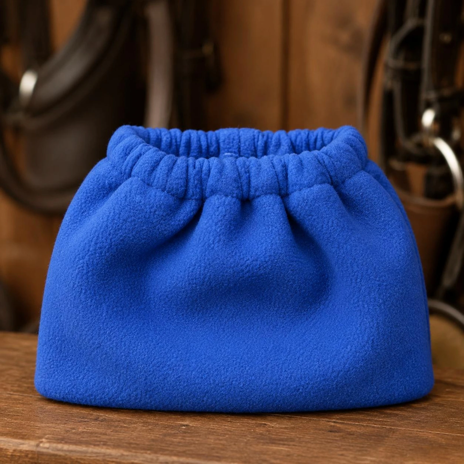 2 Pieces Fleece Stirrup Cover Easy to Stor-Easy Horse Stirrup Pouch Equestrian Gear Protects from Scratches Plain Design