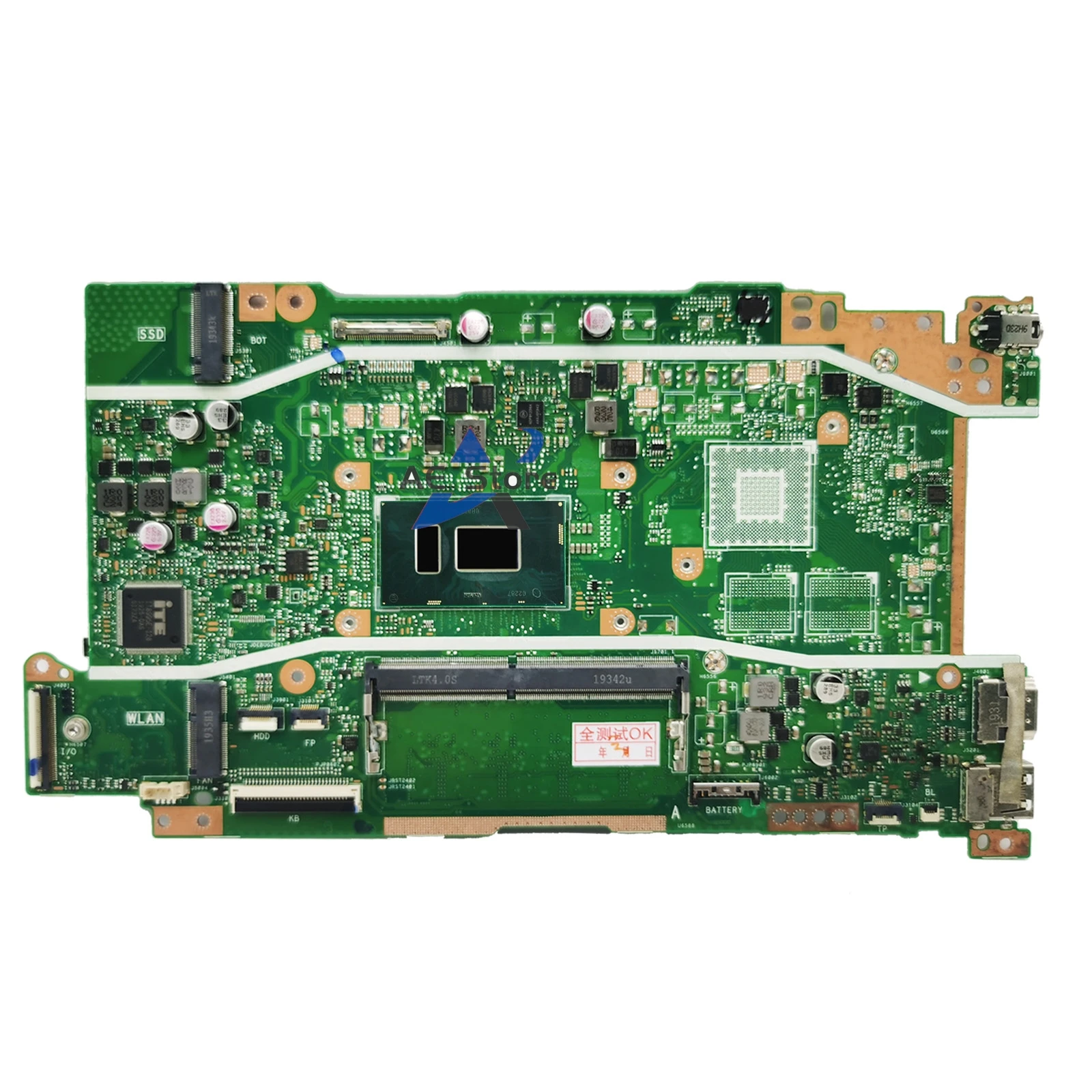 X409UB Mainboard For ASUS  X409UA X509UA X509UB A409U A509U F409U F509U X409UJ X509UJ Laptop Motherboard i3 i5 i7 0GB/4GB/8GB