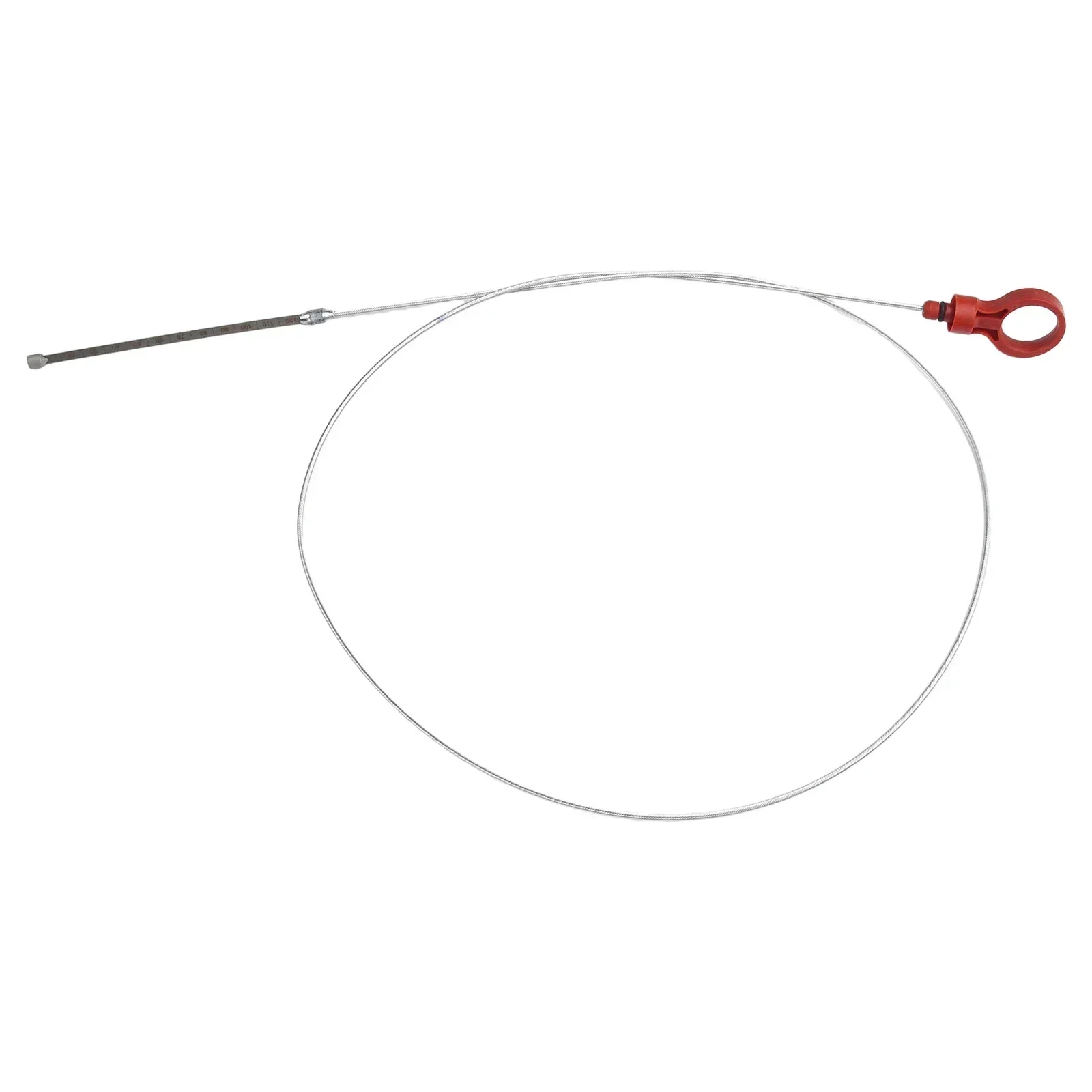 

For Dodge For Jeep For Ram For Chrysler Dipstick Transmission 133.5cm 9336A Plastic&Metal Silver&Red Practical