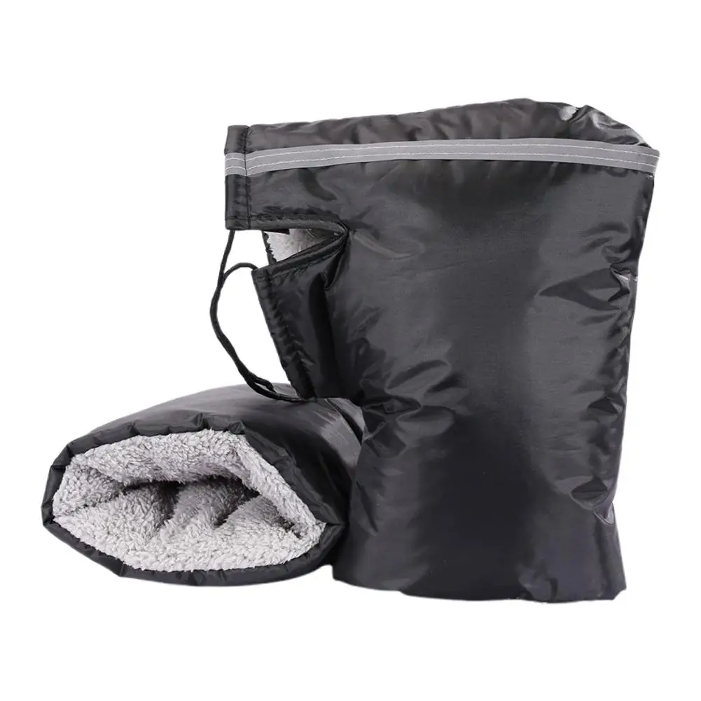 AliExpress NONE Motorcycle Handlebar Muffs Winter Warmers for Outdoor Bike Bicycle Waterproof windproof Handlebars Cover ﻿2025