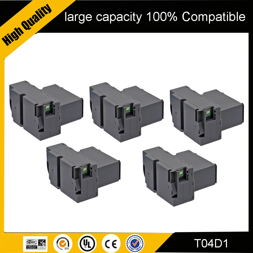 

T04D1 T04D100 Коробка для обслуживания чернил для принтеров Epson ET-M3180 M3170 M3140 M2170 M2140 M1180 M1170 M1140 ET-3850 ET-4760 ET-4850