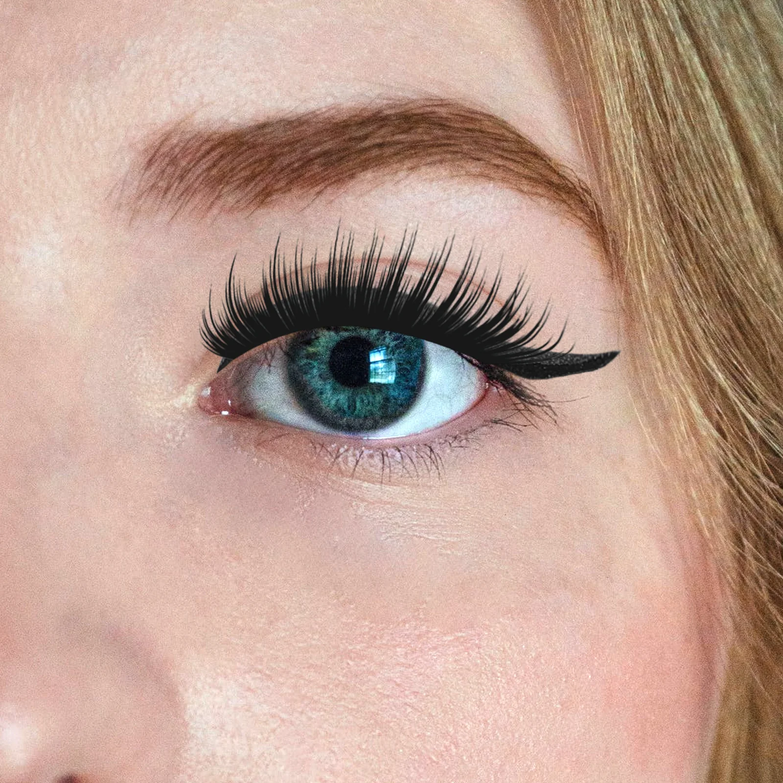 4 pary naklejek na powieki, czarne brokatowe, gęste taśmy do rzęs, ułatwiające aplikację, powiększające oczy, na imprezy kostiumowe, koncerty, do codziennego użytku.