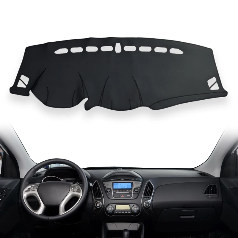 Car Dashboard Covers For Hyundai IX35 2017 2016 2015 2014 2013 2012 2011 2010 Auto Mat Part Sun Shade Instrume Panel Accessories