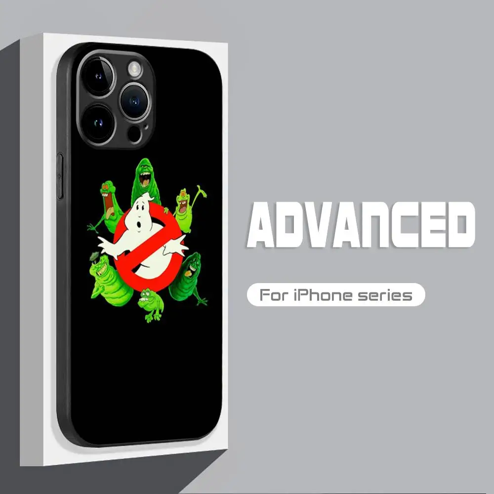 Movie E-Extreme G-Ghostbusters Phone Case For iPhone 16 15 14 13 12 11 X XR XS 8 Plus Mini Pro Max Soft black Shockproof Cover