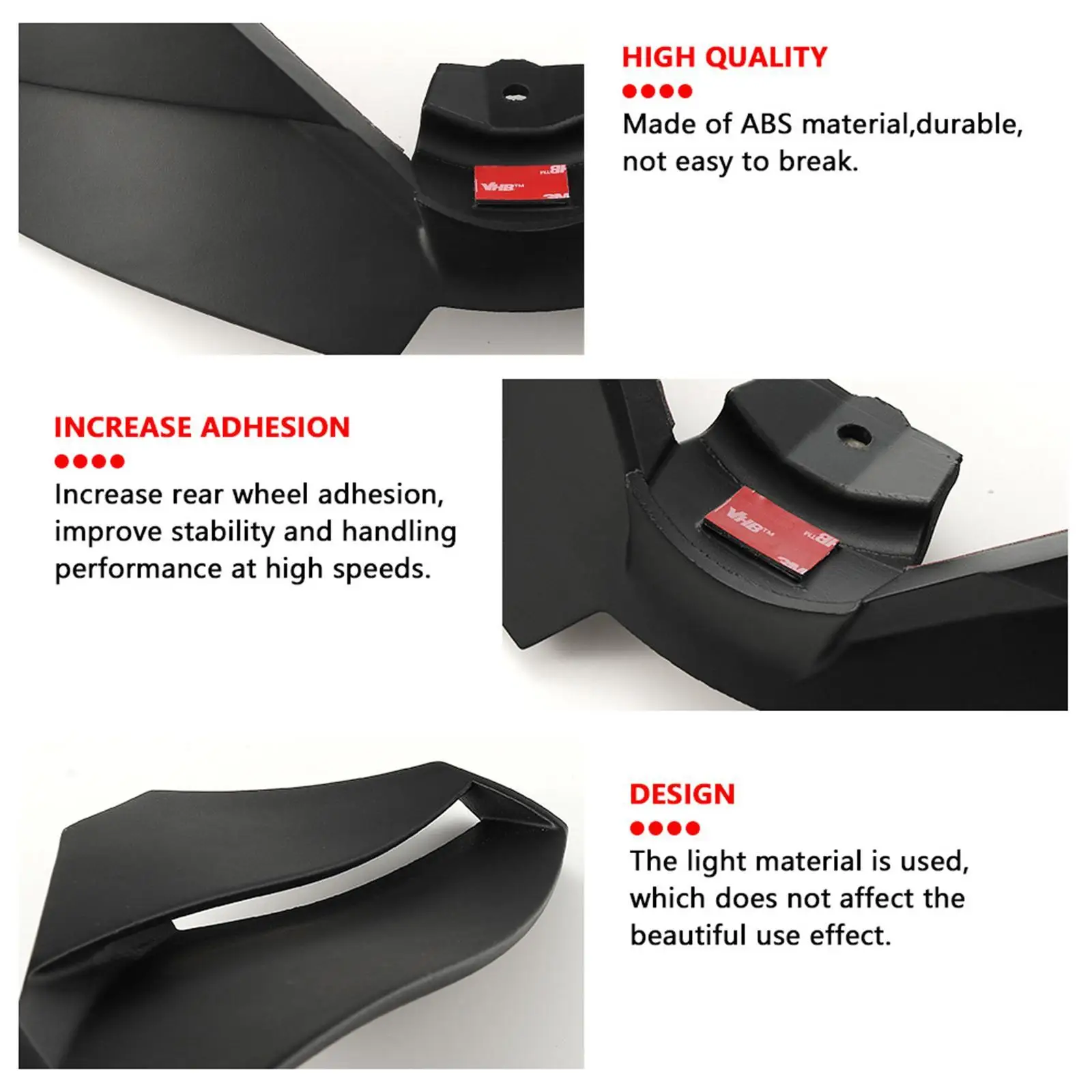 

Motorcycle Front Fairing Windshield Dome Accessory Aerodynamic Spoiler Wing for Yamaha MT09 SP 2024 2025 Repair Parts